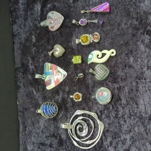Unbranded Lot of Necklace Pendants - Mixed Media